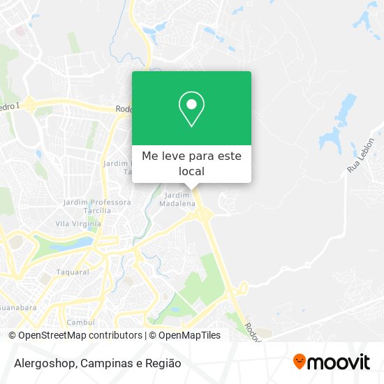 Alergoshop mapa