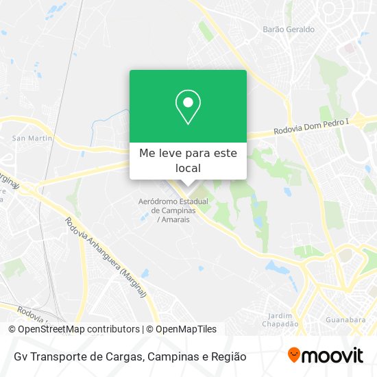 Gv Transporte de Cargas mapa