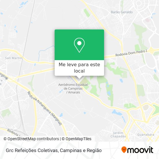 Grc Refeições Coletivas mapa