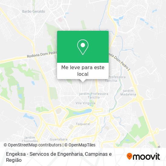 Engeksa - Servicos de Engenharia mapa