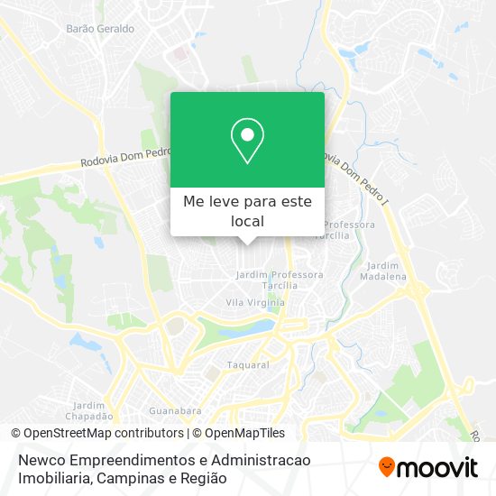 Newco Empreendimentos e Administracao Imobiliaria mapa