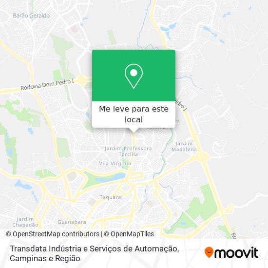 Transdata Indústria e Serviços de Automação mapa