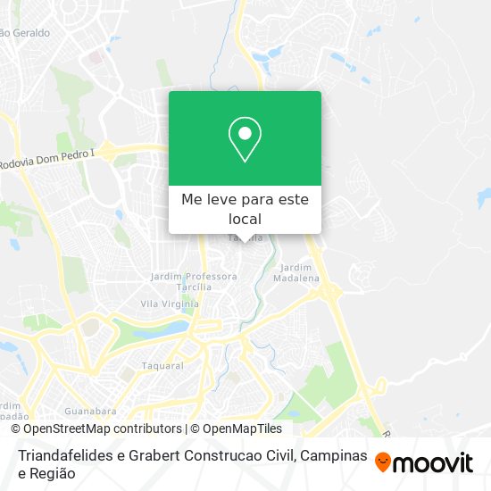 Triandafelides e Grabert Construcao Civil mapa