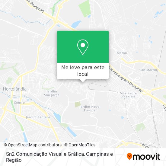 Sn2 Comunicação Visual e Gráfica mapa