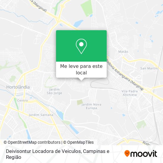 Deivisontur Locadora de Veiculos mapa