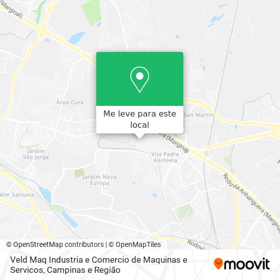 Veld Maq Industria e Comercio de Maquinas e Servicos mapa