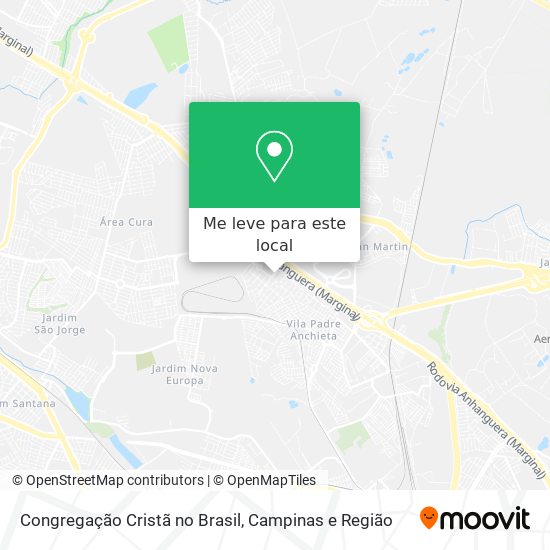 Congregação Cristã no Brasil mapa