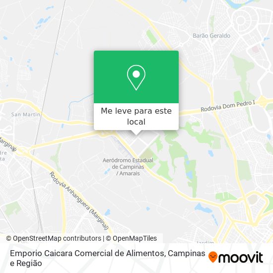Emporio Caicara Comercial de Alimentos mapa