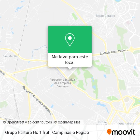 Grupo Fartura Hortifruti mapa