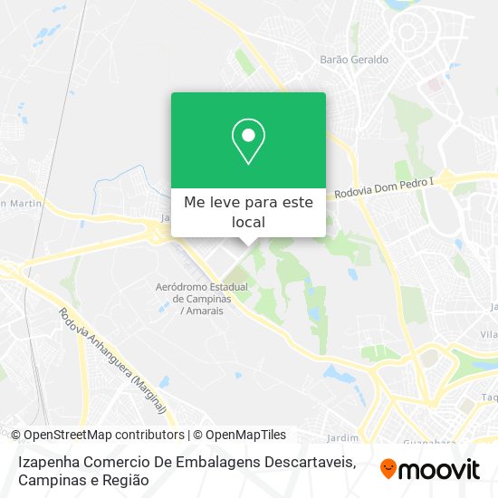 Izapenha Comercio De Embalagens Descartaveis mapa
