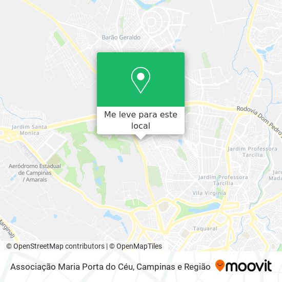 Associação Maria Porta do Céu mapa