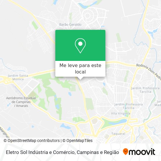 Eletro Sol Indústria e Comércio mapa