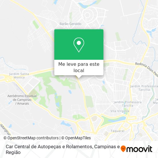 Car Central de Autopeças e Rolamentos mapa