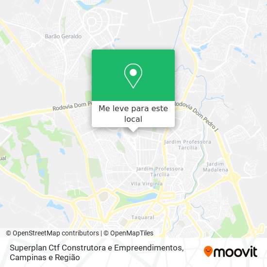 Superplan Ctf Construtora e Empreendimentos mapa
