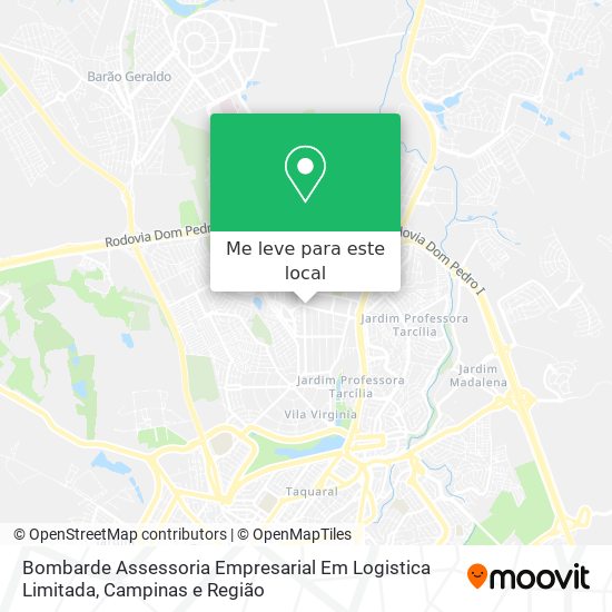 Bombarde Assessoria Empresarial Em Logistica Limitada mapa