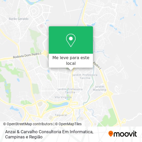 Anzai & Carvalho Consultoria Em Informatica mapa