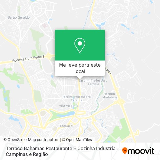 Terraco Bahamas Restaurante E Cozinha Industrial mapa