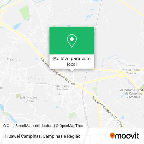 Huawei Campinas mapa