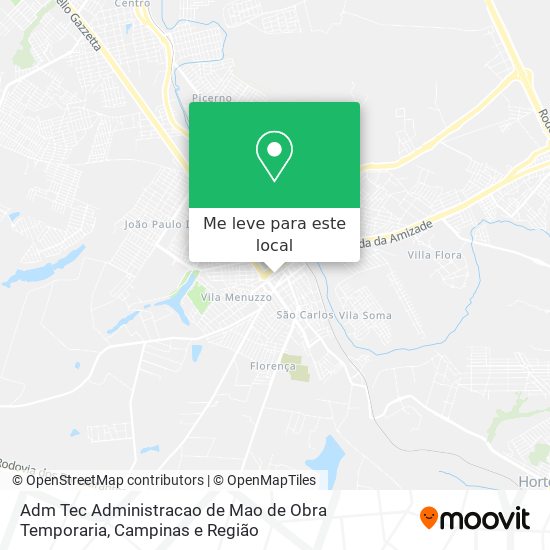 Adm Tec Administracao de Mao de Obra Temporaria mapa