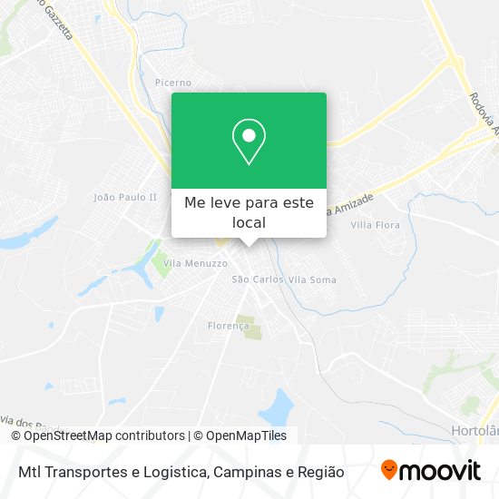 Mtl Transportes e Logistica mapa