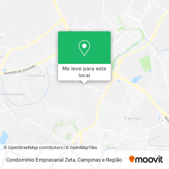 Condomínio Empresarial Zeta mapa