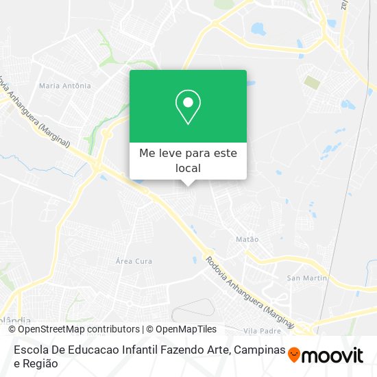 Escola De Educacao Infantil Fazendo Arte mapa