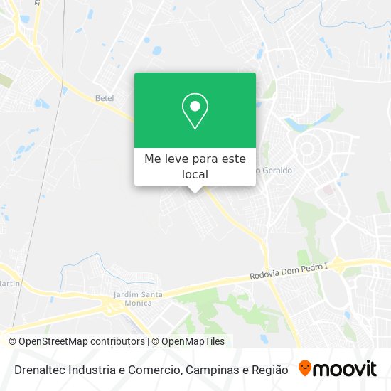 Drenaltec Industria e Comercio mapa