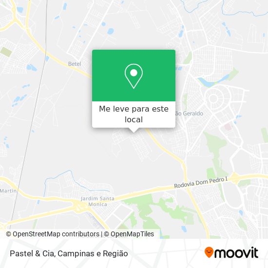 Pastel & Cia mapa