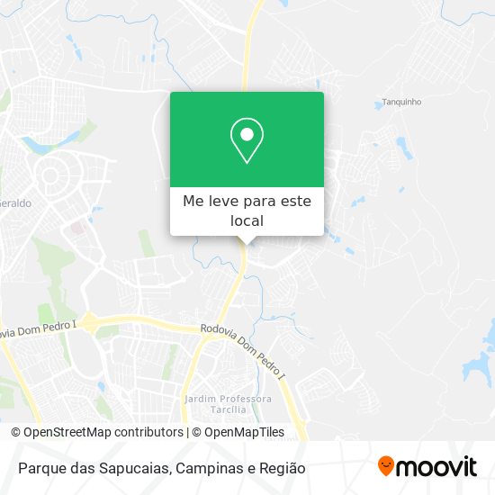 Parque das Sapucaias mapa