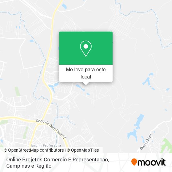 Online Projetos Comercio E Representacao mapa