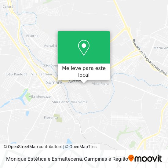 Monique Estética e Esmalteceria mapa