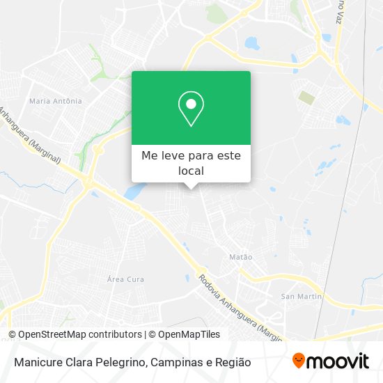 Manicure Clara Pelegrino mapa