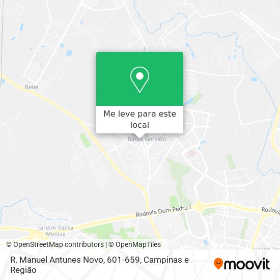 R. Manuel Antunes Novo, 601-659 mapa