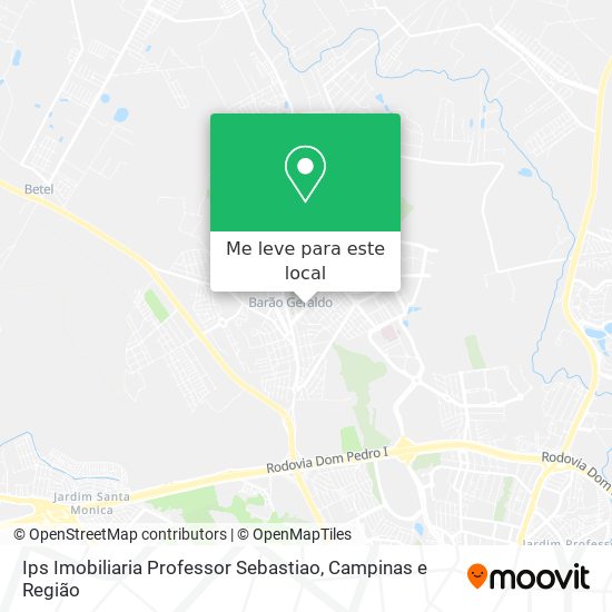 Ips Imobiliaria Professor Sebastiao mapa