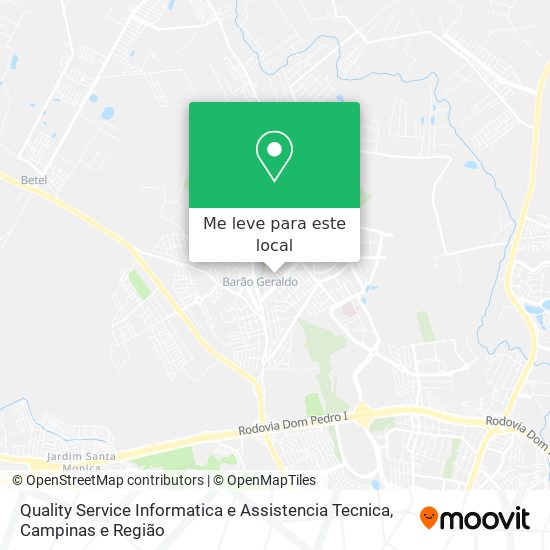 Quality Service Informatica e Assistencia Tecnica mapa