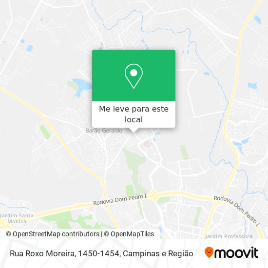 Rua Roxo Moreira, 1450-1454 mapa