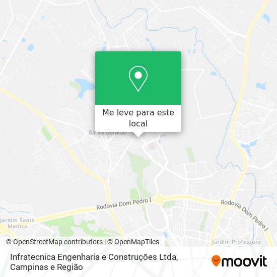 Infratecnica Engenharia e Construções Ltda mapa