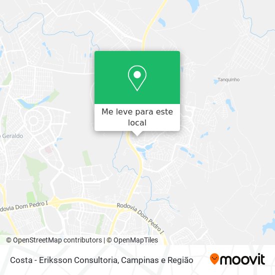 Costa - Eriksson Consultoria mapa