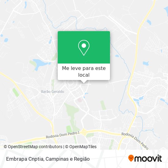 Embrapa Cnptia mapa