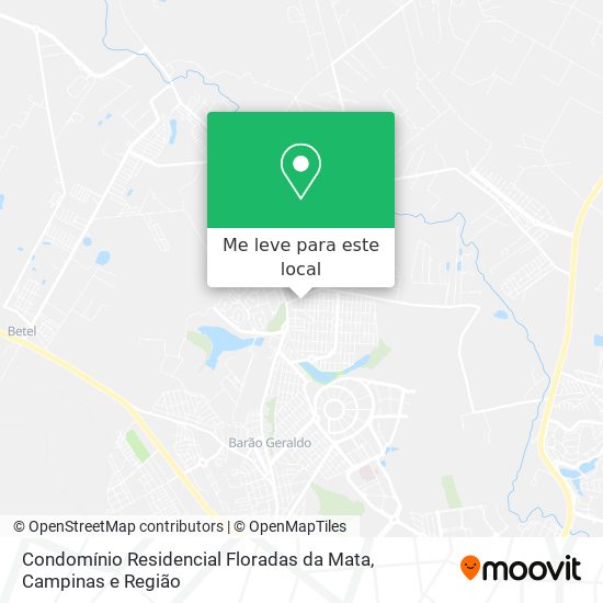 Condomínio Residencial Floradas da Mata mapa