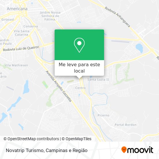 Novatrip Turismo mapa