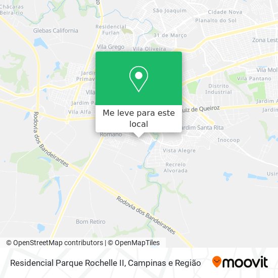 Residencial Parque Rochelle II mapa