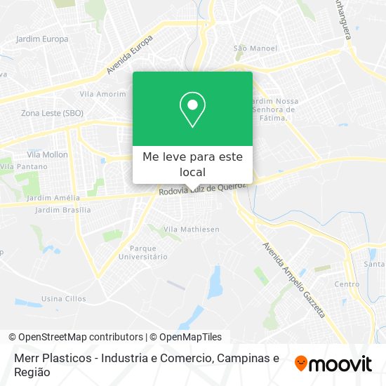Merr Plasticos - Industria e Comercio mapa