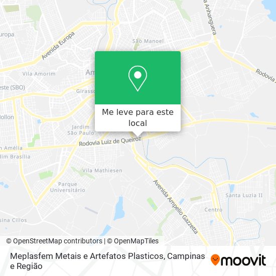 Meplasfem Metais e Artefatos Plasticos mapa