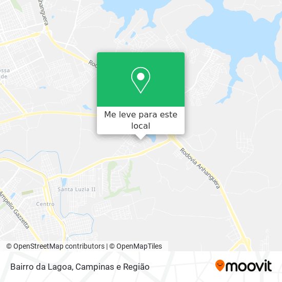 Bairro da Lagoa mapa