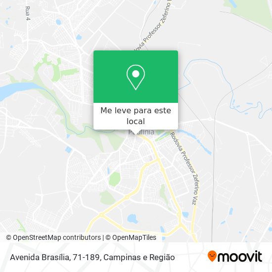Avenida Brasília, 71-189 mapa