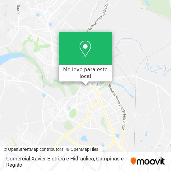 Comercial Xavier Eletrica e Hidraulica mapa