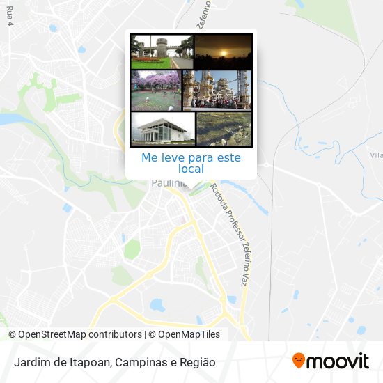 Jardim de Itapoan mapa