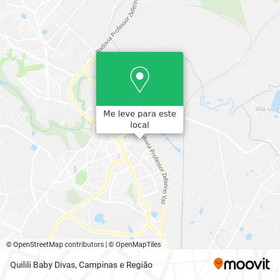 Quilili Baby Divas mapa