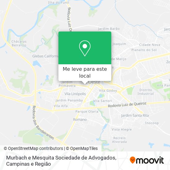 Murbach e Mesquita Sociedade de Advogados mapa